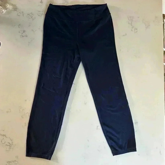 J.Crew High-Rise 7/8 Leggings in Signature Flex Navy Blue Size Large- B32 - Picture 5 of 12